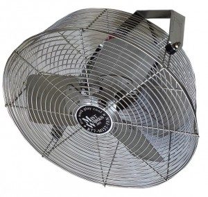 stainless steel outdoor fan with bracket 18 inch
