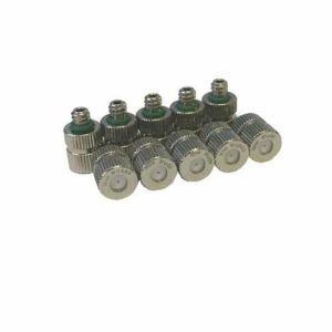 5 Pack Misting Direct .008 Ruby Misting Nozzle with 12-24 thread 