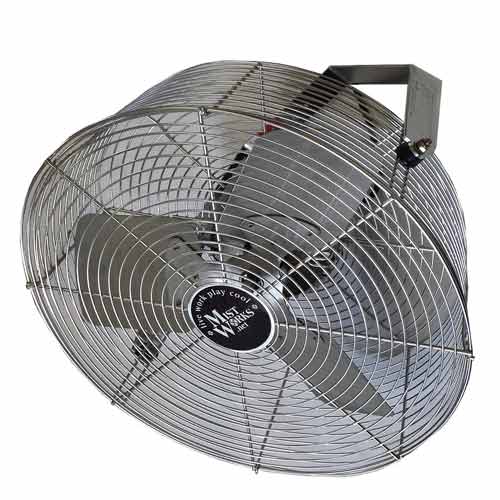 18 inch outdoor stainless steel fan & bracket