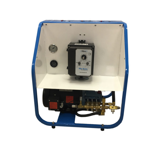 Wave variable frequency drive misting pump