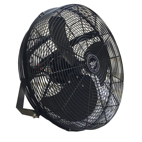 18b3b side 18 inch epoxy indoor outdoor fan mist works 3 speed fan