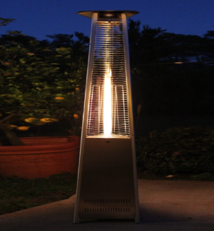 portable Glass tube patio heater-propane Mist Works