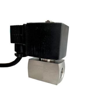 Stainless steel solenoid valve high pressure normally closed