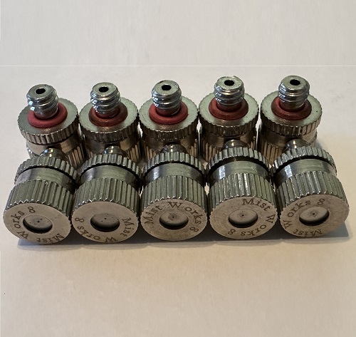 A group of valves that are sitting on top of a table.