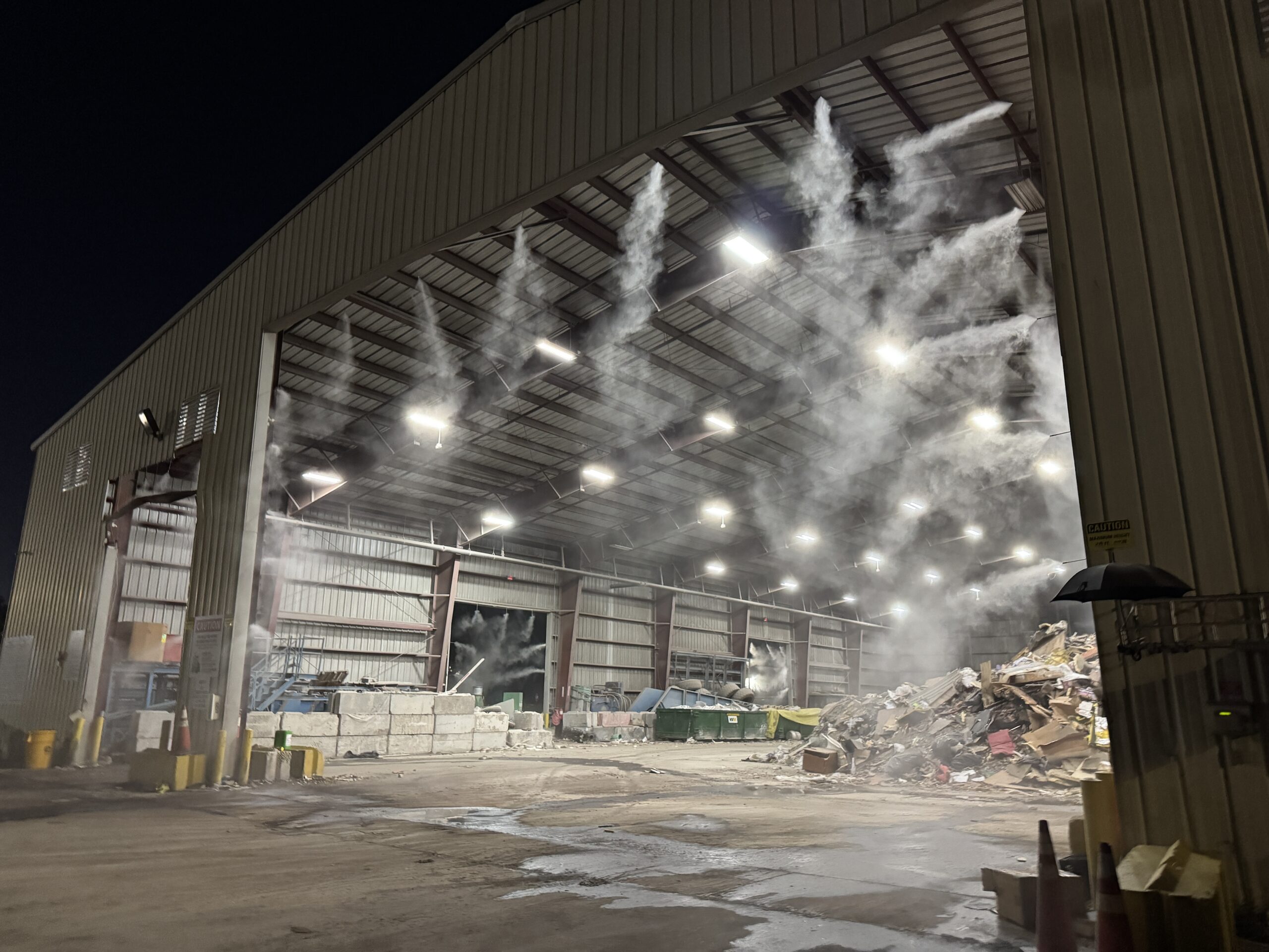 Odor Control industrial mist system by mist Works