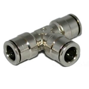 Slip lock Quick Connect fitting Tee 3/8" mistworks.net