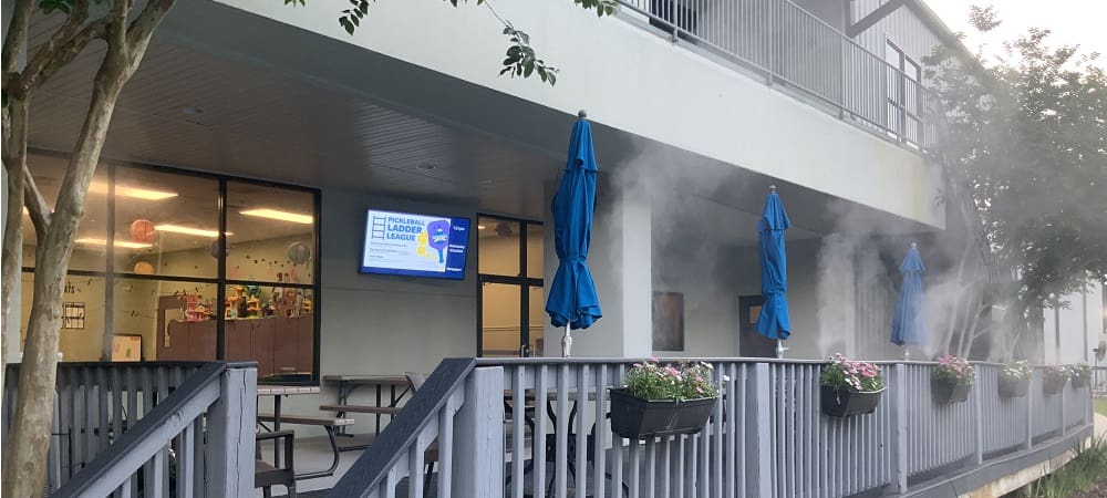 Cross Gates Slidell Porch misters mistworks.net