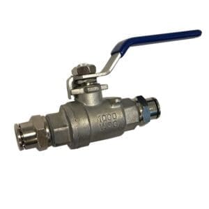 Stainless Steel slip lock ball valves water shut off SL3-BVSS